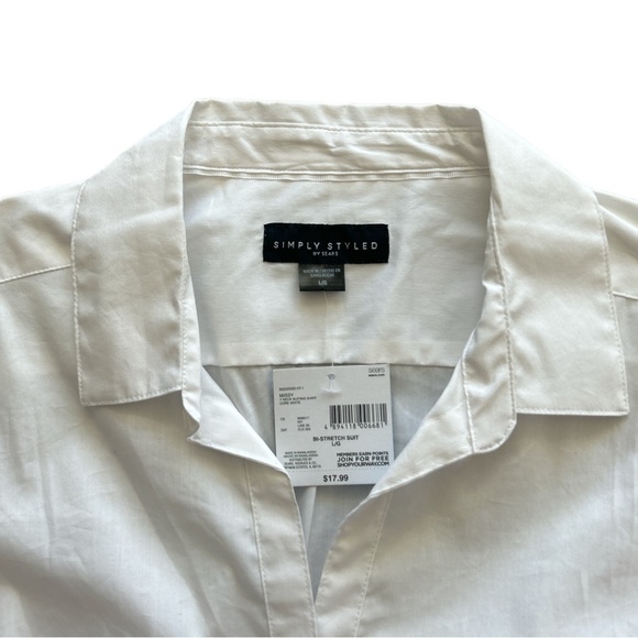 Simply Styled Button Down Shirt - Picture 3 of 7